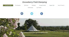 Desktop Screenshot of gooseberryfieldcampsite.com